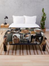 Timothee Chalamet: Collage Throw Blanket