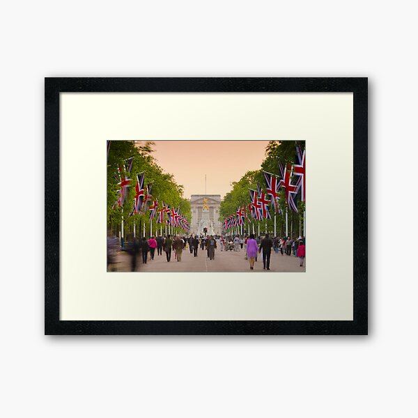 UK, England, London, Buckingham Palace, Royal Wedding Framed Art Print