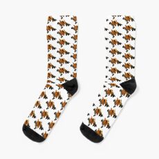 Orange Octane: Rocket League Socks