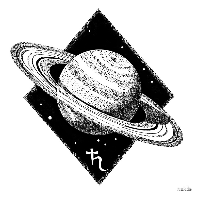 "Saturn by naktis Redbubble