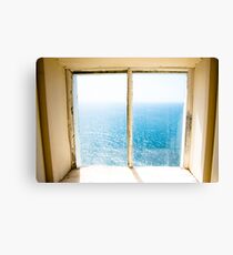 window to the sea Canvas Print