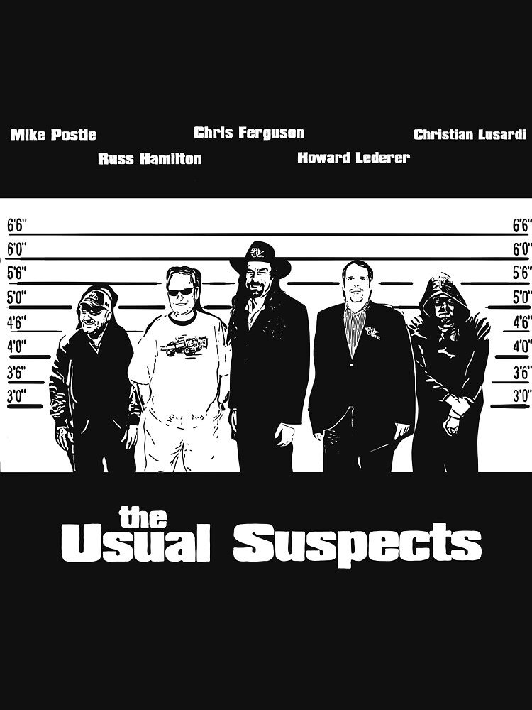 The Usual Poker Suspects by fullrangepoker