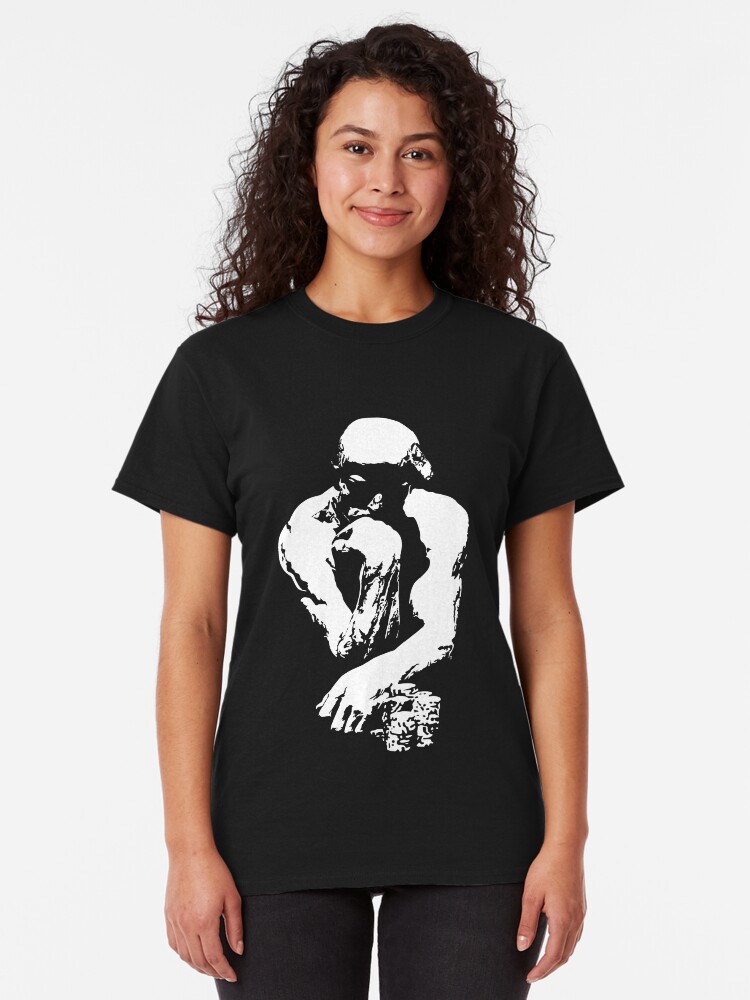 Alternate view of The Thinking Man Poker Classic T-Shirt