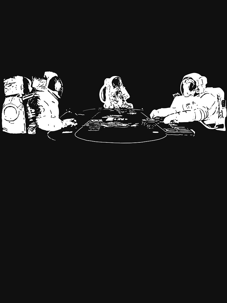 Poker Playing Astronauts by fullrangepoker