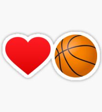 Liebe Basketball! Sticker