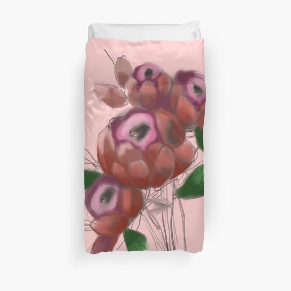 Ubiquitous Flower Duvet Cover