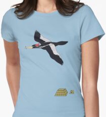 Escape, with Woodpecker Women's Fitted T-Shirt