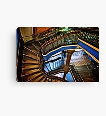 Yes, QVB stairs that I'm appreciate...:Got EXPLORE Featured Work, 6 Featured works Canvas Print