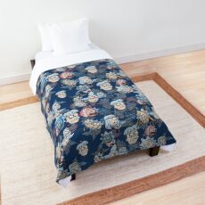 Rick Sanchez Head Pattern Comforter
