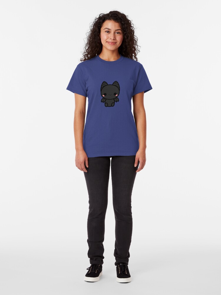Alternate view of Cute spooky bat Classic T-Shirt