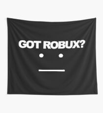 Roblox Robux Tapestries Redbubble - roblox gfx roblox characters with no face 0 robux get free robux