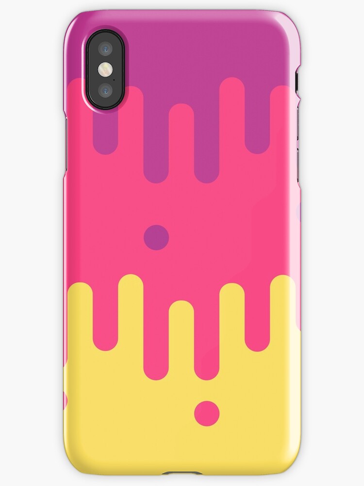 "Abstract Colour Drip" iPhone Case & Cover by hamish4264 Redbubble