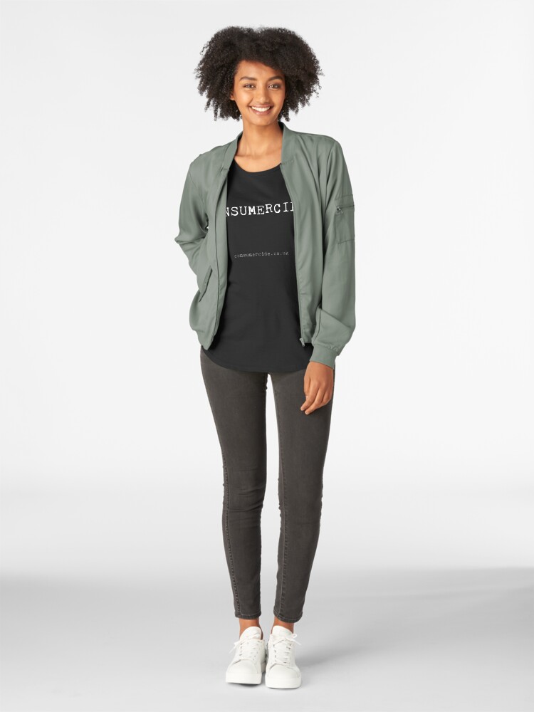 Alternate view of Consumercide Premium Scoop T-Shirt