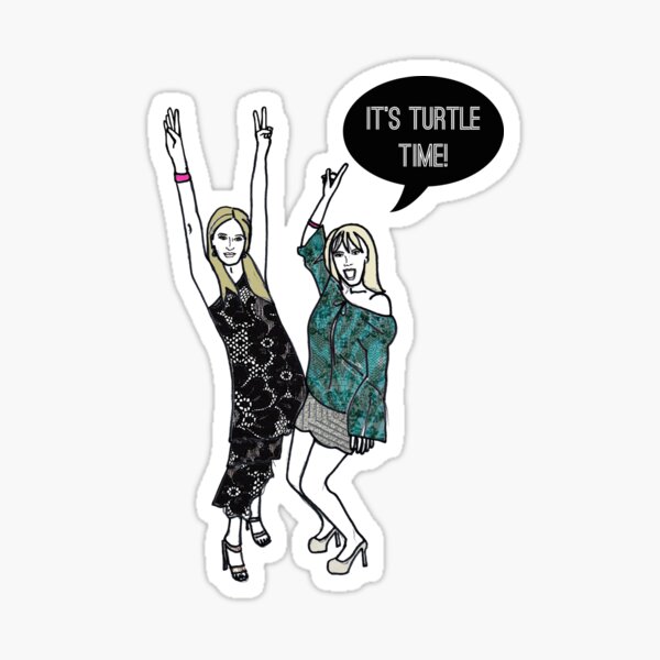 Turtle time Sticker