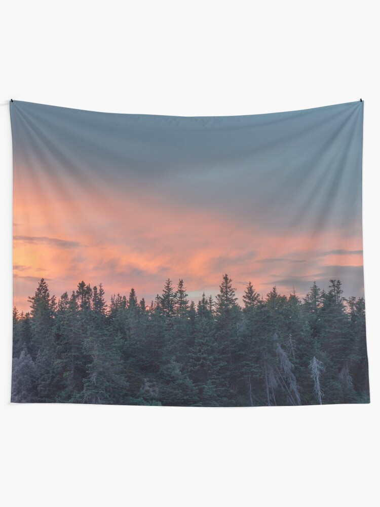 Alternate view of Sunset at Prince Edward Island II Tapestry