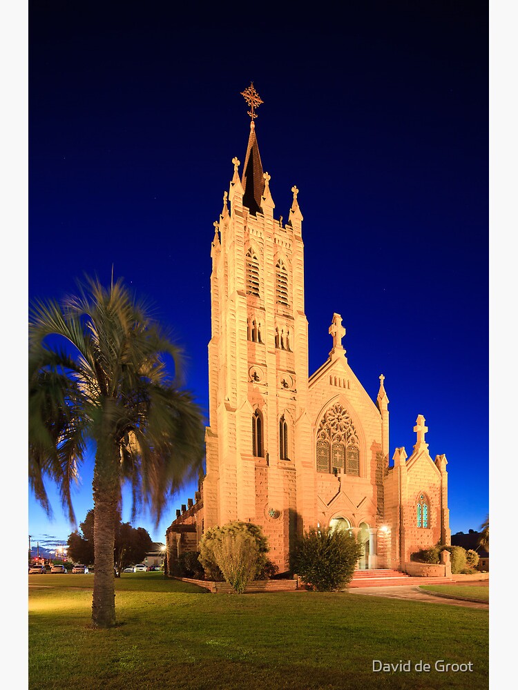 St Mary's Church during Blue Hour by dadegroot