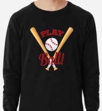 Play Baseball Emoji JoyPixels Softball Fan Lightweight Sweatshirt
