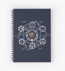 Remedial Chaos Theory Timeline Design Spiral Notebook