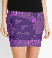 VEGAN FÜR TIERE Mini Skirt