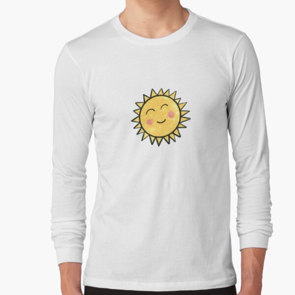 Happy Sun, Sunshine, Cute Sun Long Sleeve T-Shirt
