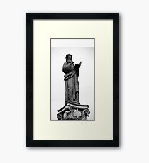 Statue Framed Print