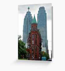 Triangular Brownstone, Toronto Greeting Card