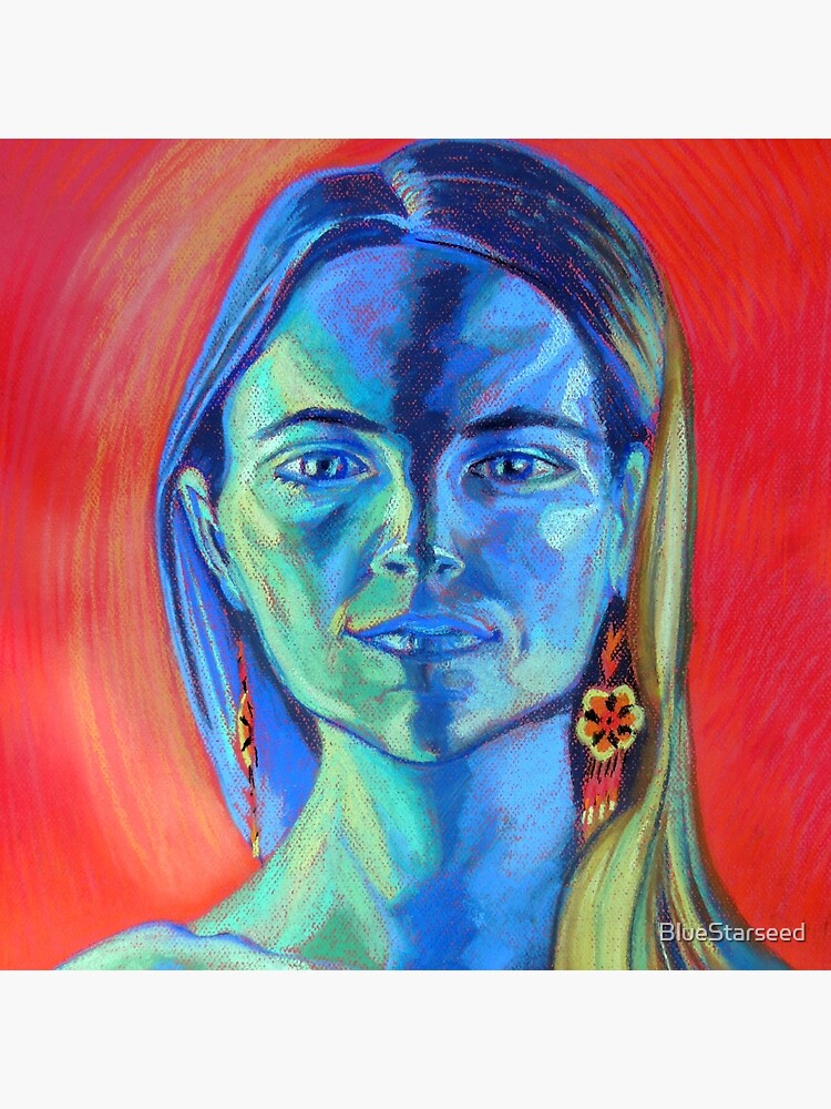 Blue Woman (self portrait) by BlueStarseed