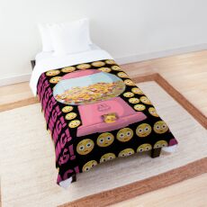 OMG Gumball Machine Emoji JoyPixels Cute Face Balls Comforter