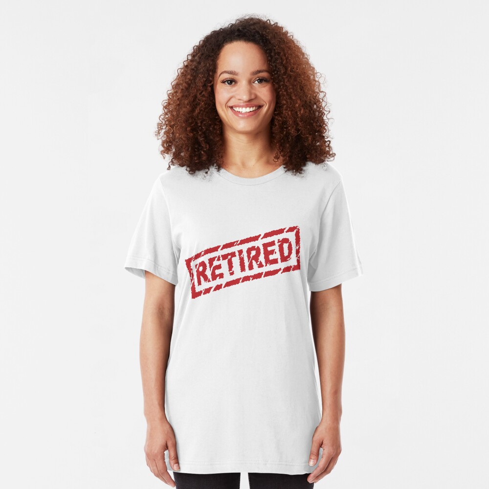 officially retired Slim Fit T-Shirt
