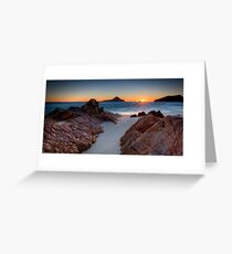 Into the Light Greeting Card