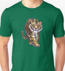 Animal Parade Tiger Silhouette Unisex T-Shirt