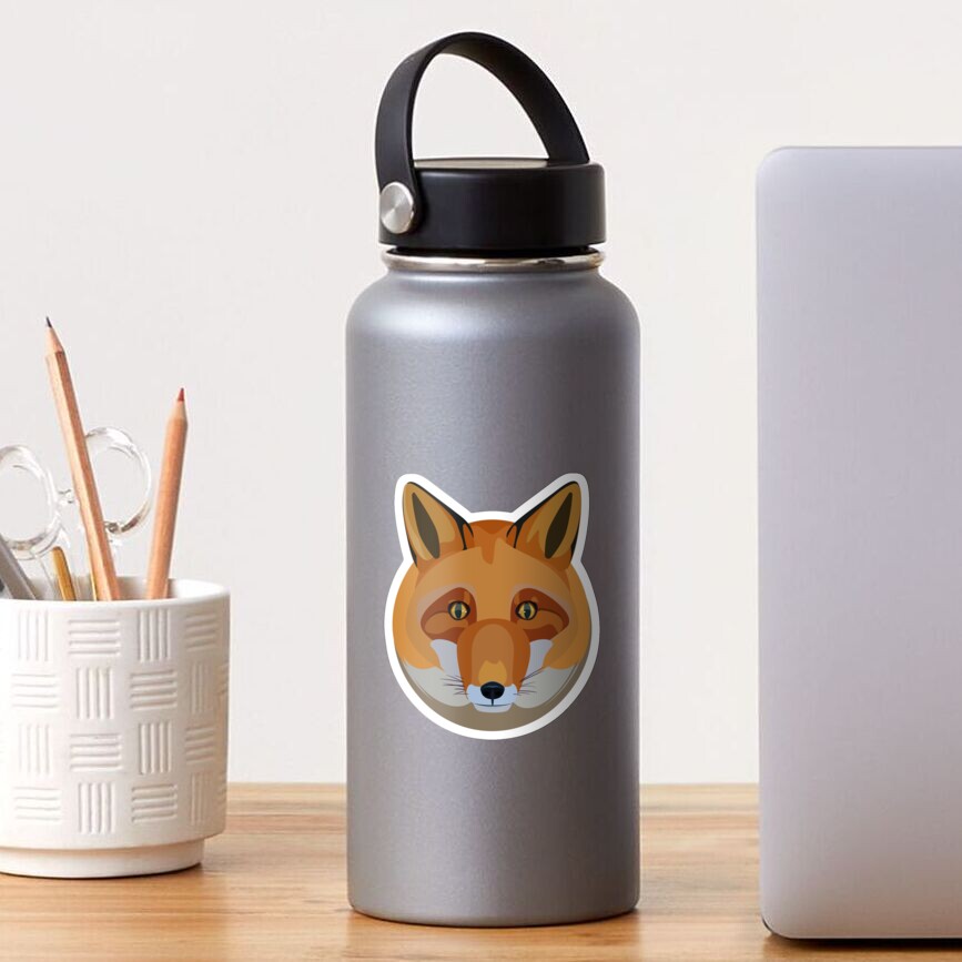 Fox head Sticker