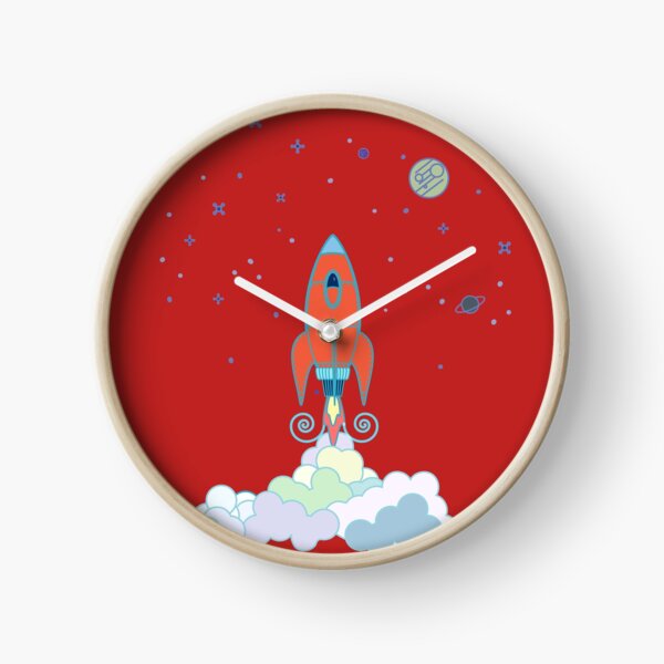 Rocket Launch Clock