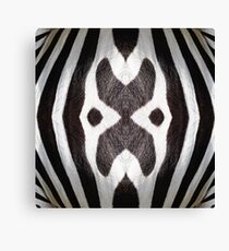 Zebra Texture | Animal Pattern Art Canvas Print