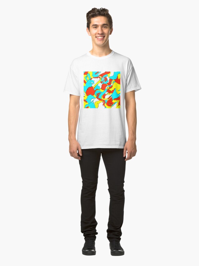 Alternate view of Party camouflage Classic T-Shirt