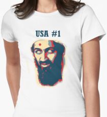 USA #1 Women's Fitted T-Shirt