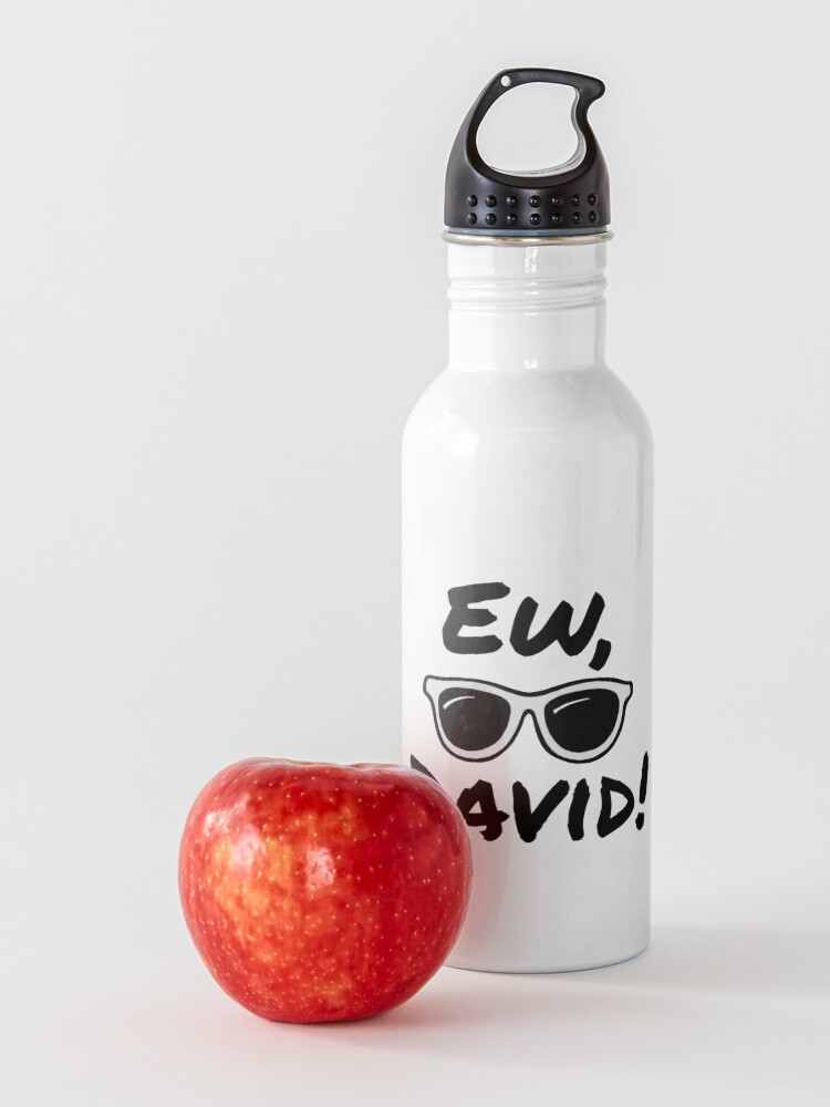 Alternate view of Ew, David! Schitt's Creek Water Bottle