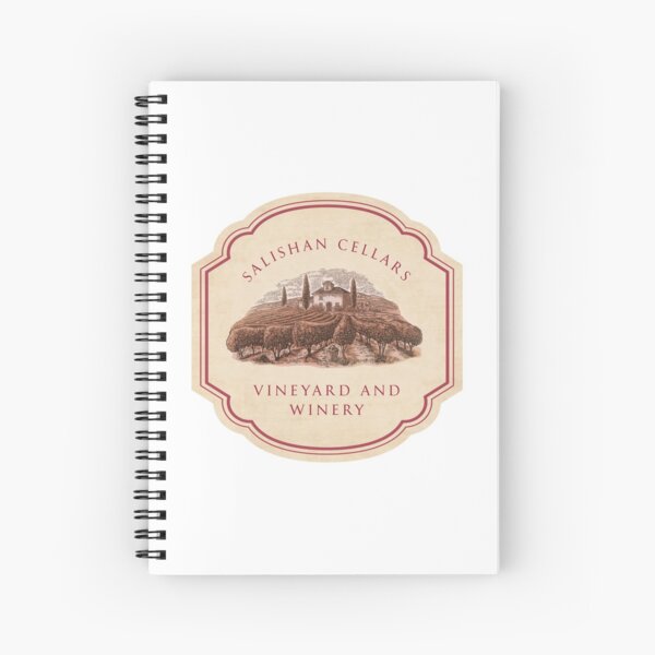 Salishan Cellars Spiral Notebook