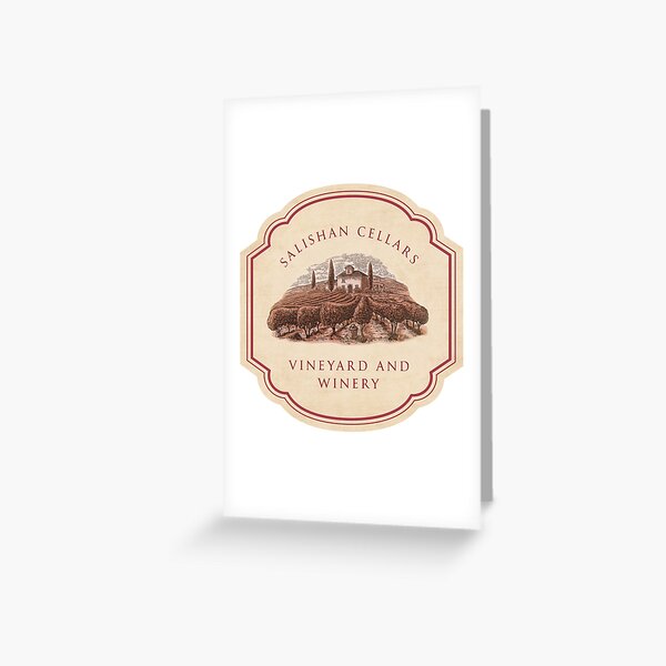 Salishan Cellars Greeting Card