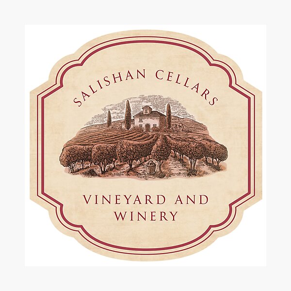 Salishan Cellars Photographic Print