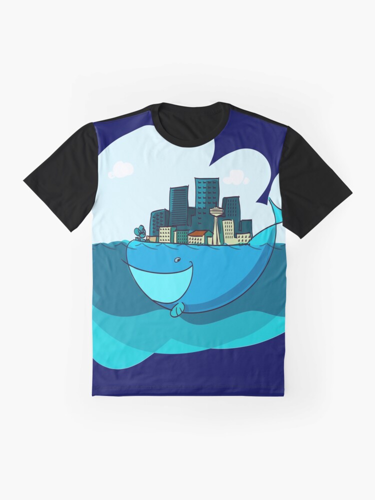Alternate view of Whale City Graphic T-Shirt