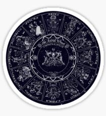 Zodiac Chart Sticker