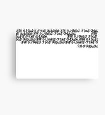 VANDALISM Canvas Print