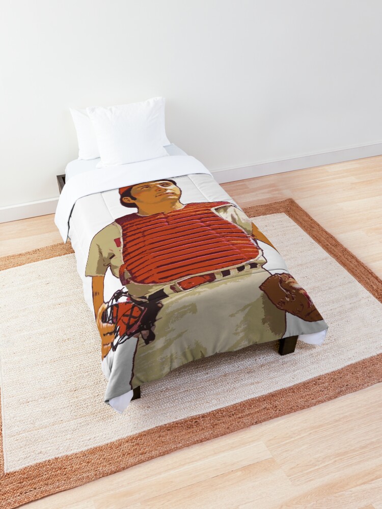 Limited Johnny Bench Art Reds Baseball Comforter By