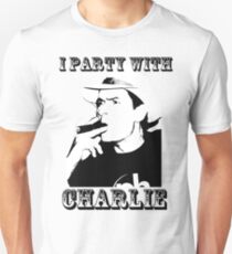 I Party With Charlie Unisex T-Shirt