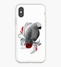 African Grey Parrot iPhone Case