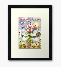 featured artist banner Framed Print