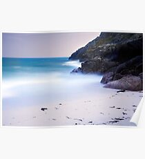 White Sands-Tropical Cornwall-Porthcurno 2 Poster