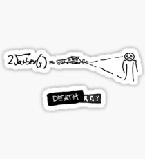 DR HORRIBLE - Death ray Sticker