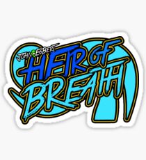 Homestuck John Egbert Heir Of Breath Title Logo Sticker